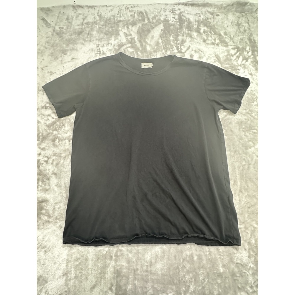 Monadic T-Shirt Men's Size XL Black Short Sleeve Crew‎ Neck Relaxed Fit